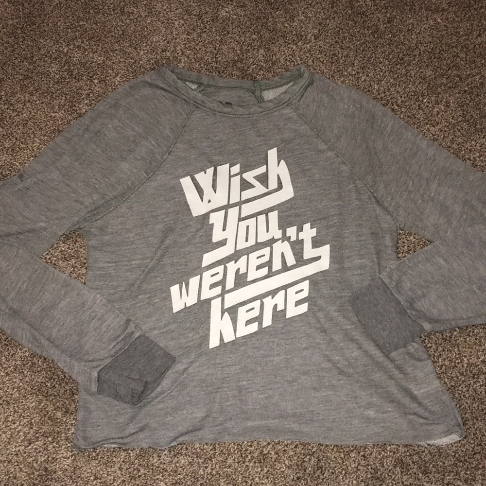 JC Penny’s cropped sweater.